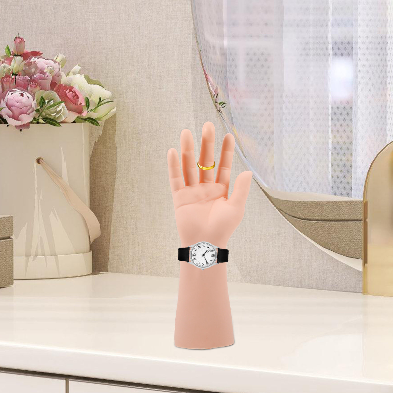 남성용 손 모형, 실제 색상과 유사, 휴대 가능한 디스 - Jewelry For Watches 리뷰 및 가격