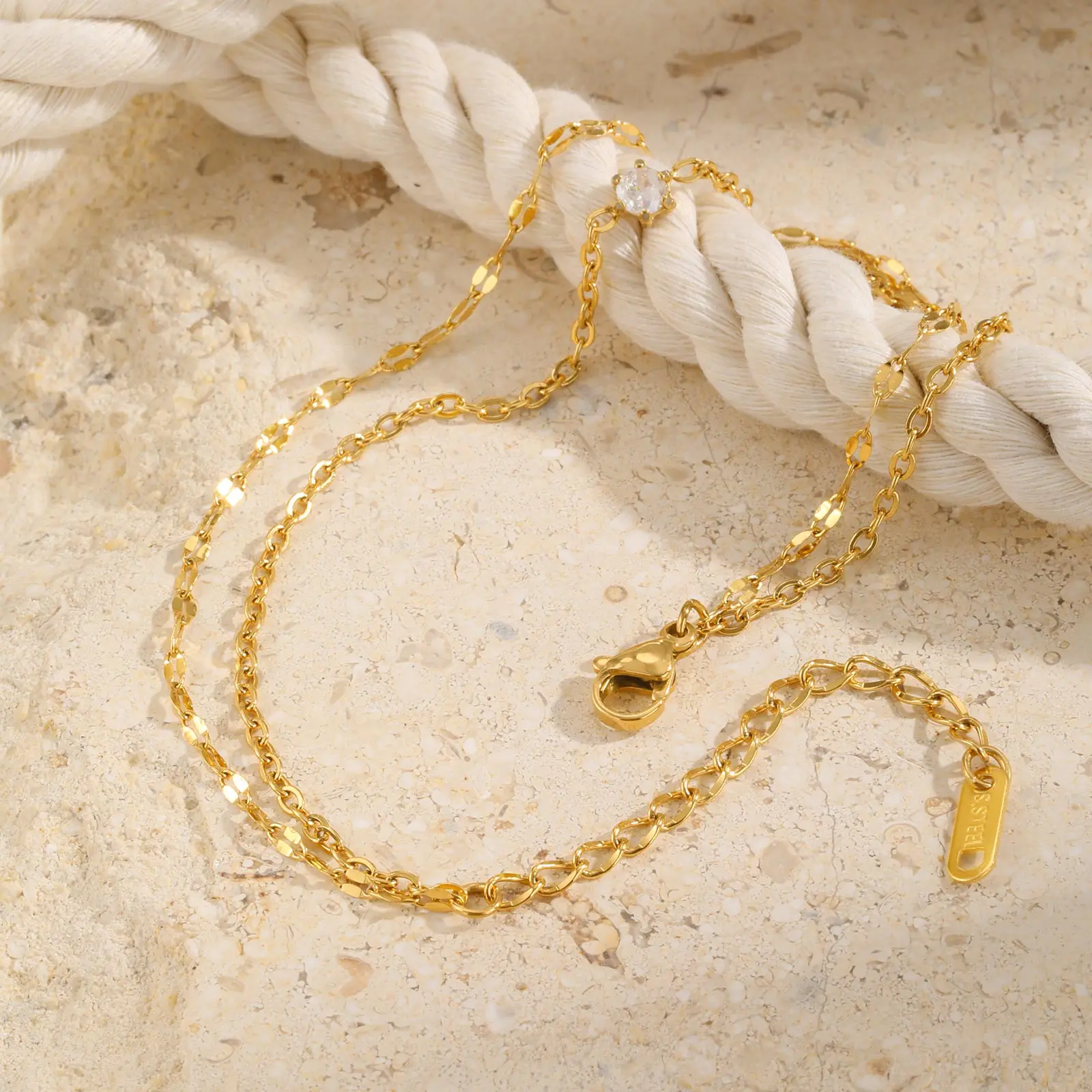여성을 위한 방수 기능이 있는 레이어드 발찌, 길이 조 - Jc Jewelry & Watches Photos 리뷰 및 가격